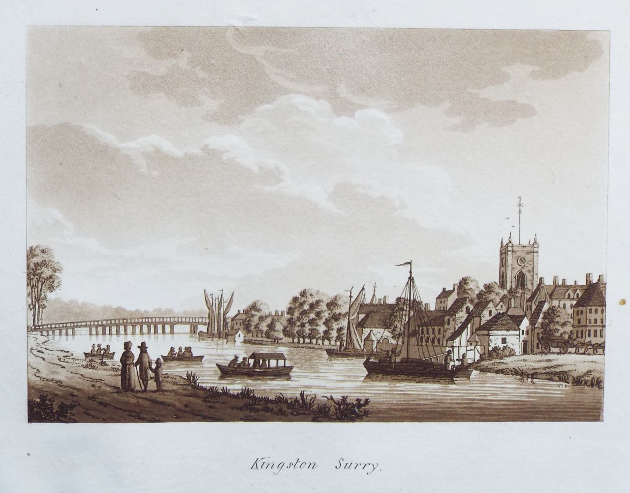 Aquatint - Kingston Surry. - Ireland