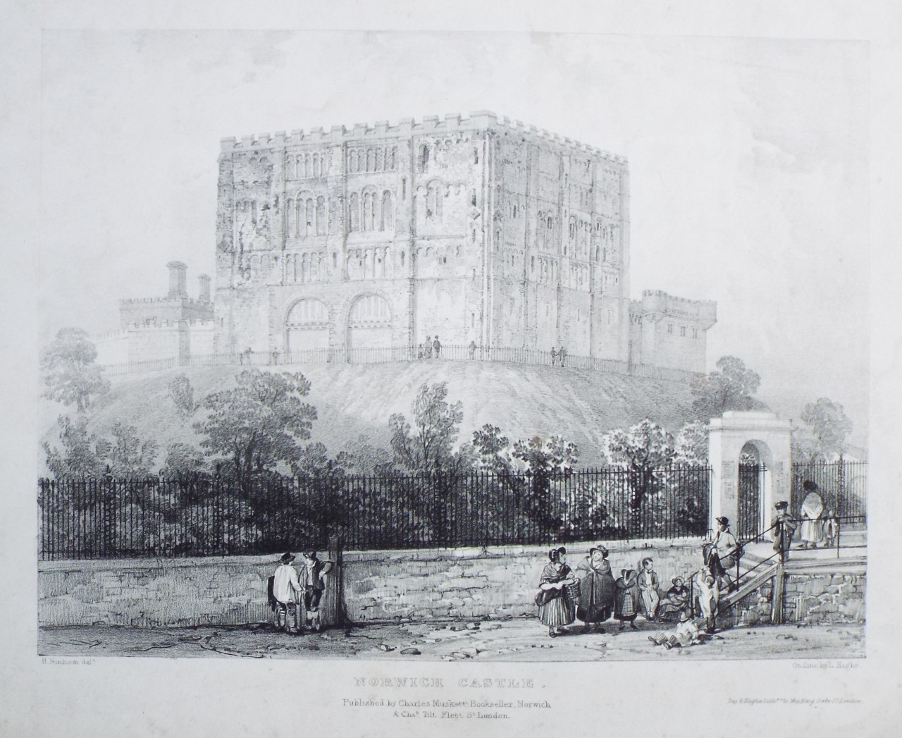 Zincograph - Norwich Castle - Haghe