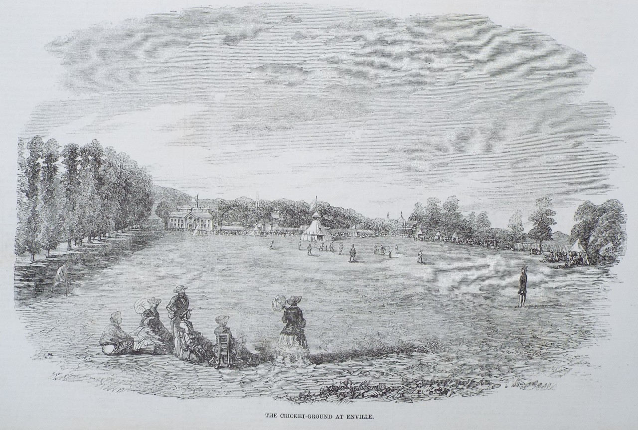 Wood - The Cricket-Ground at Enville.