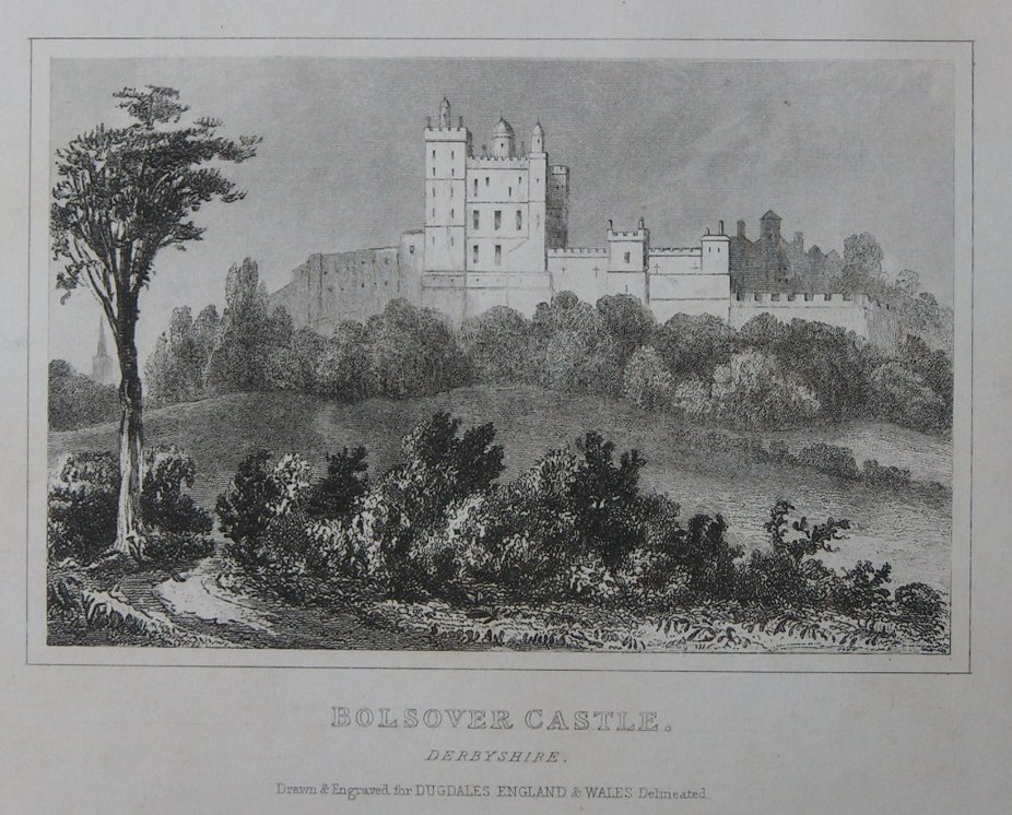 Print - Bolsover Castle, Derbyshire.