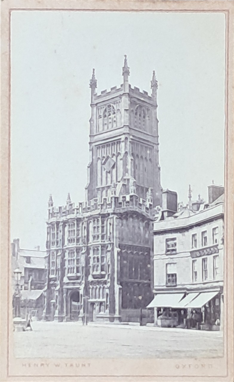 Photograph - Cirencester Church and Town Hall, from East.