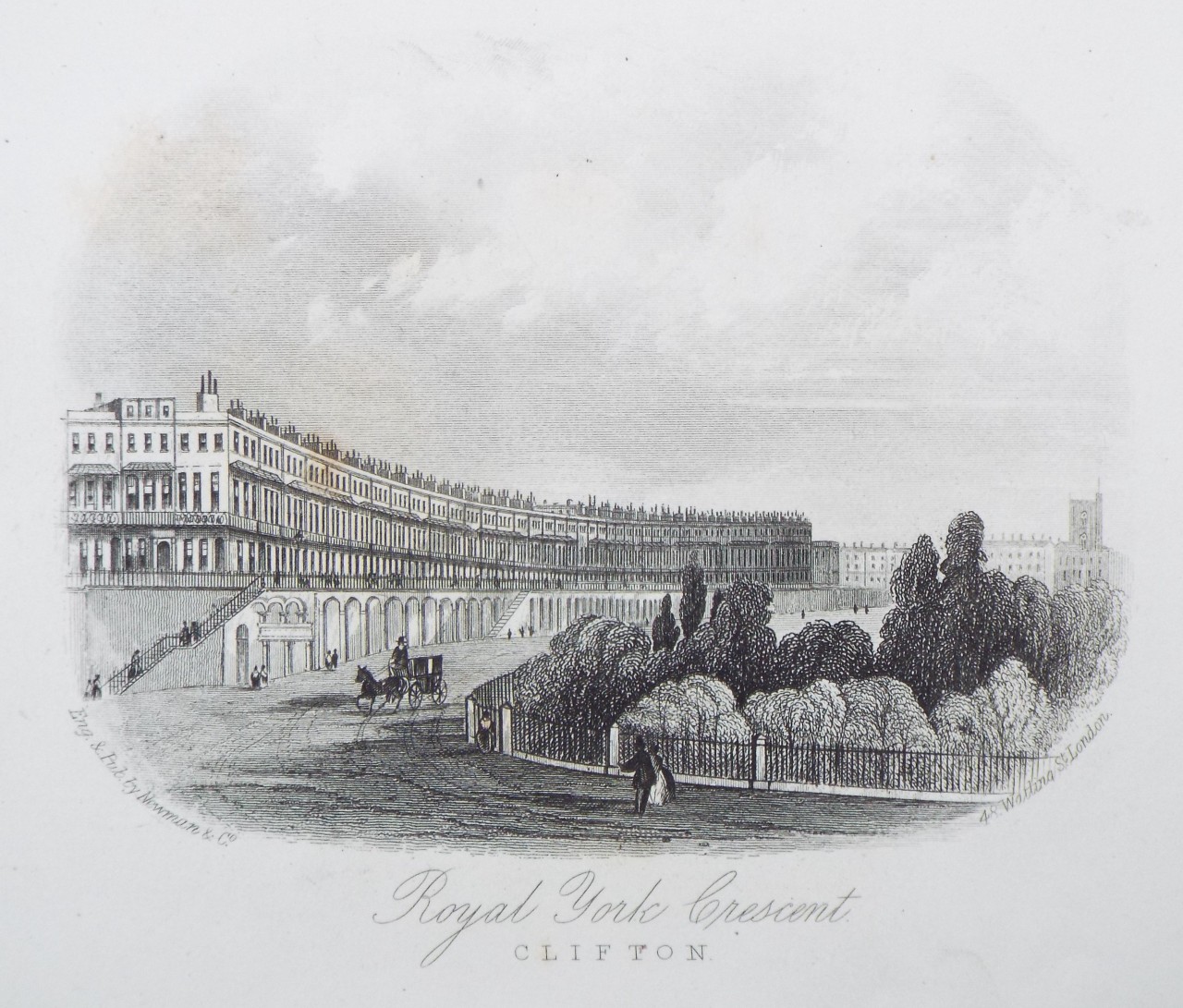 Steel Vignette - Royal York Crescent, Clifton. - Newman