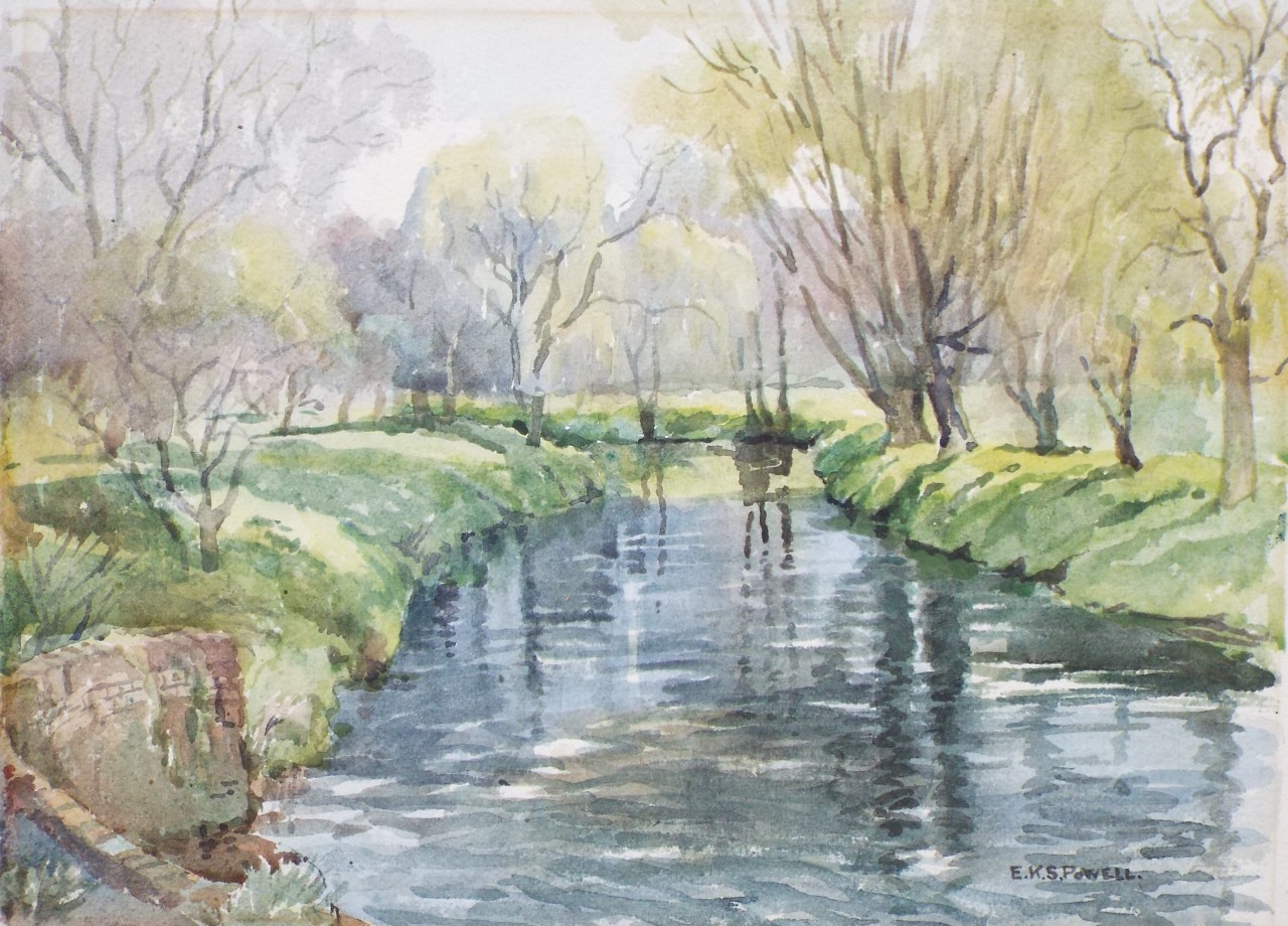 Watercolour - Below Elstead Mill