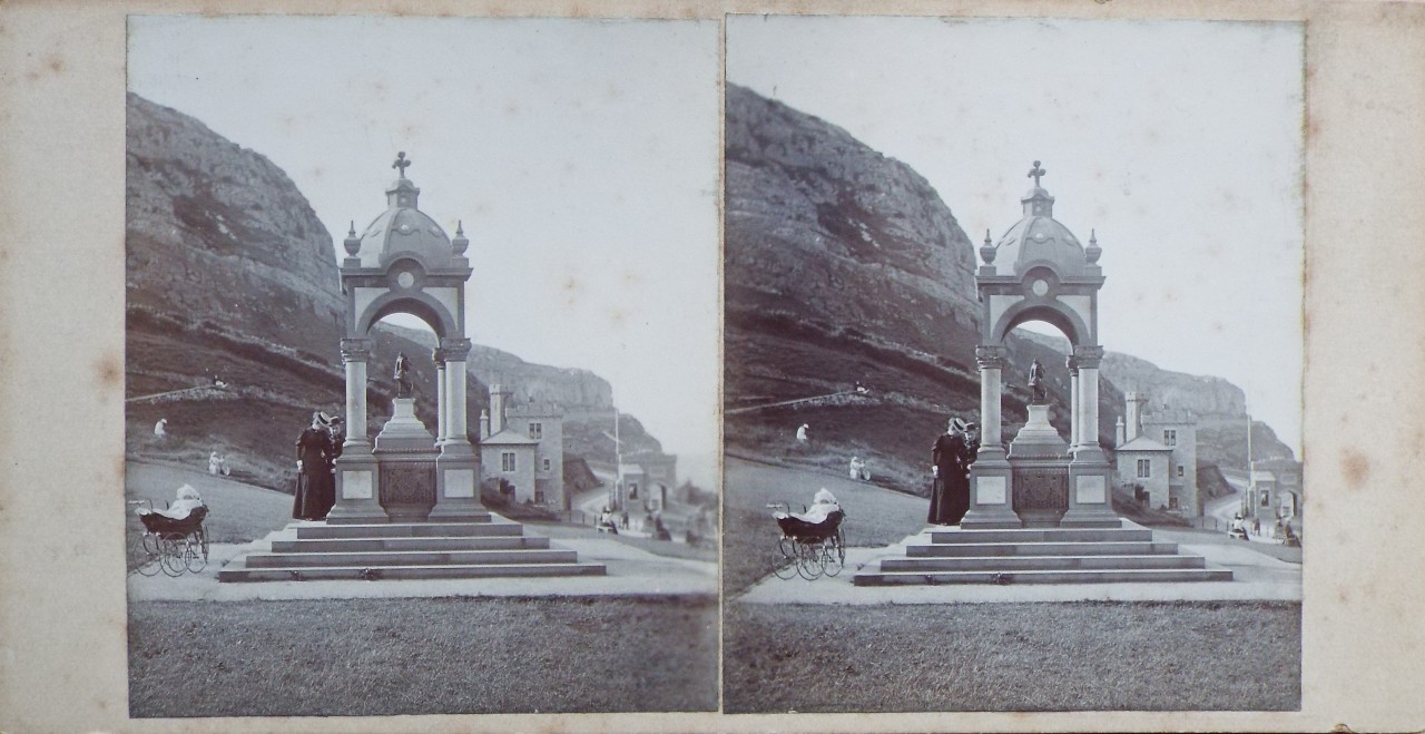 Photograph - Queen Victoria Memorial and Fountain located in Happy Valley, Llandudno