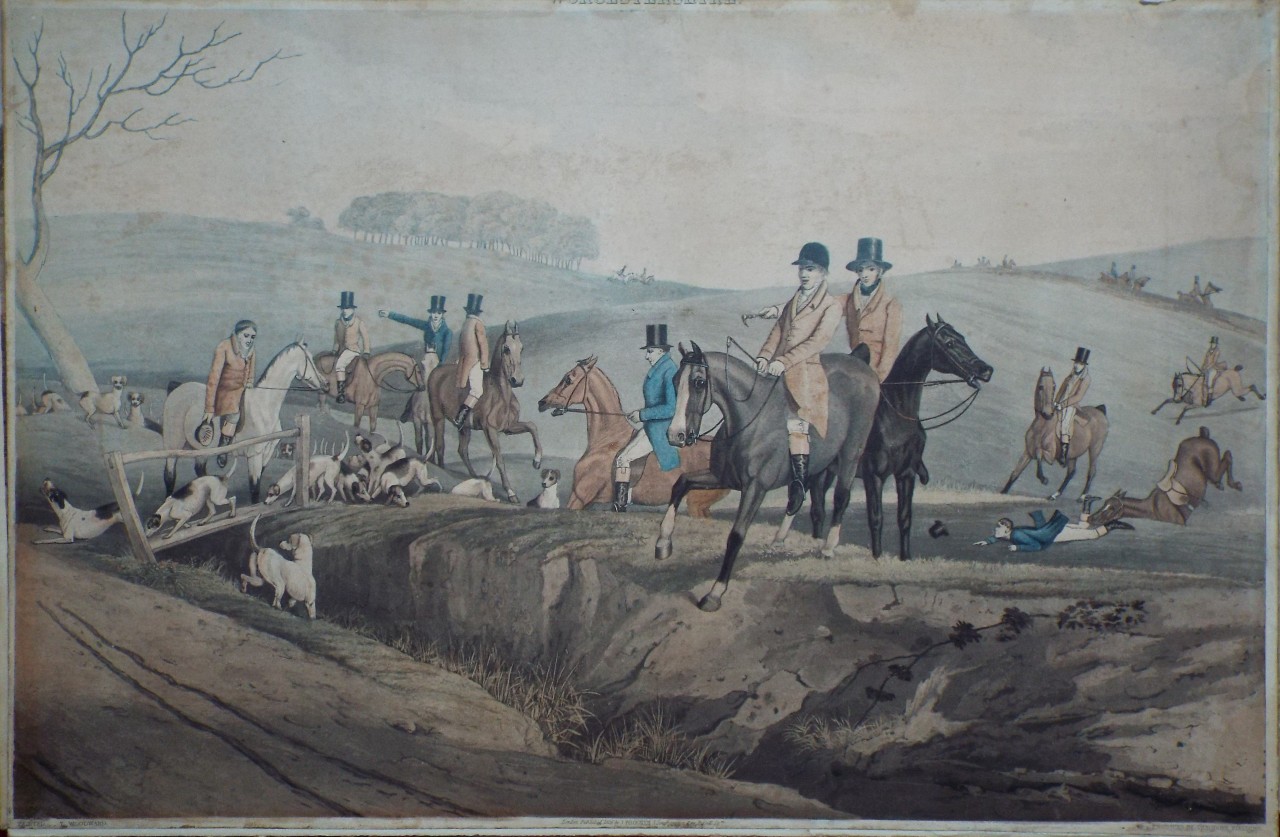 Aquatint - Worcestershire: 3. A Check (Near Hampton Lovett) - Fielding