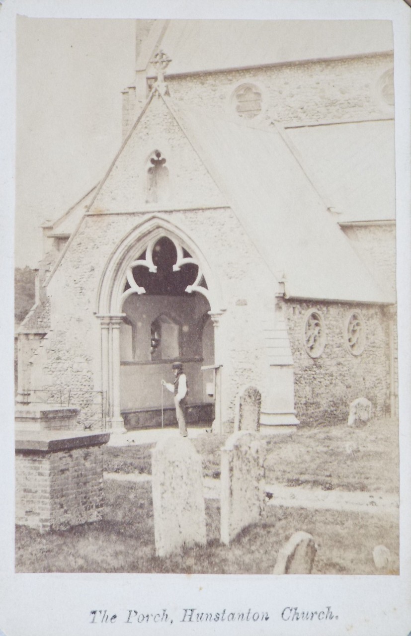 Photograph - The Porch, Hunstanton Church.