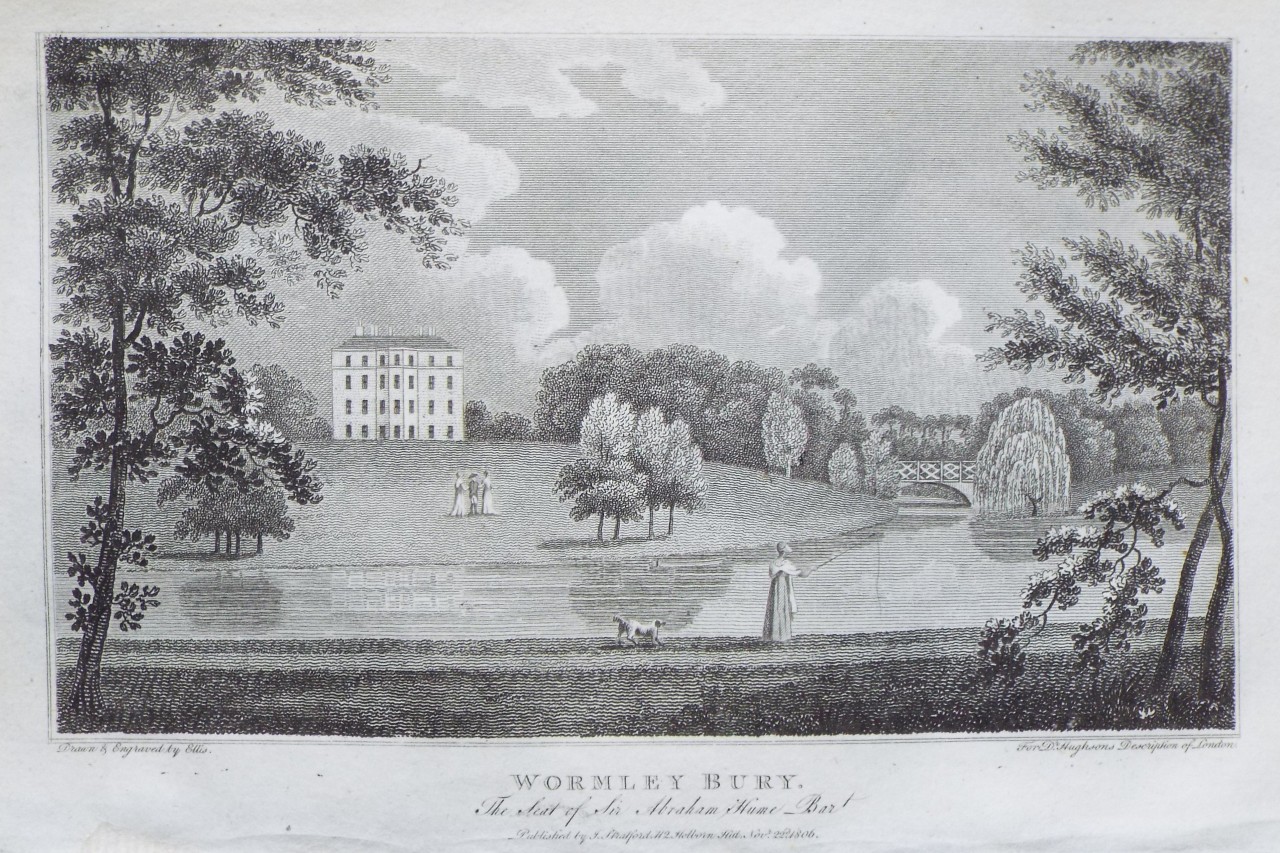 Print - Wormley Bury. - 