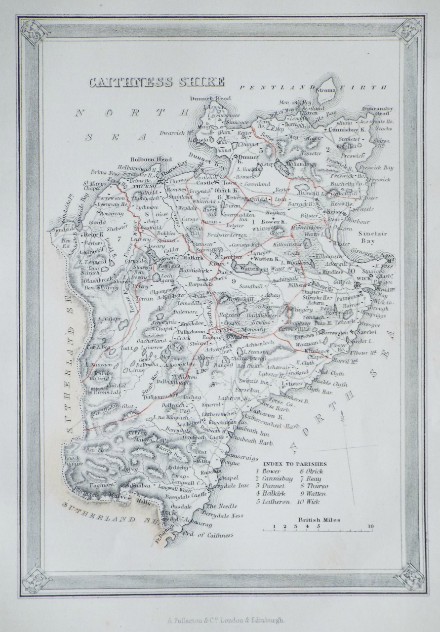Map of Scotland - Fullarton