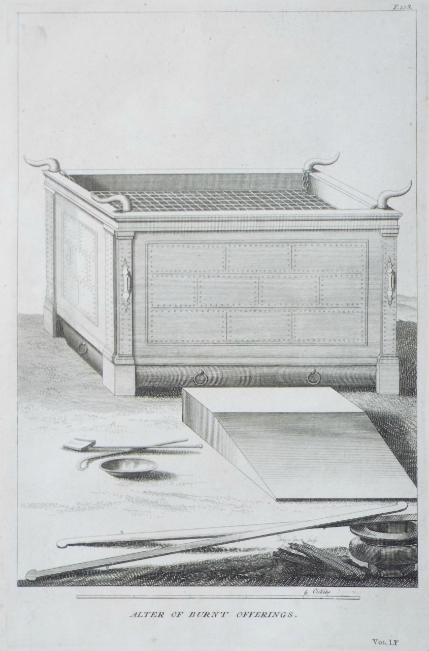 Print - Alter of Burnt Offerings.