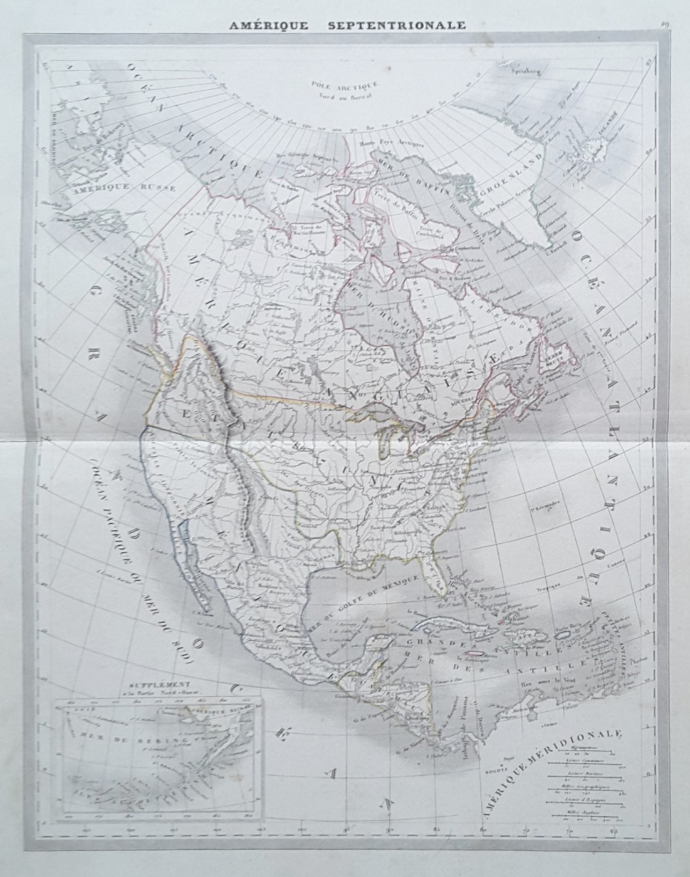 Map of North America