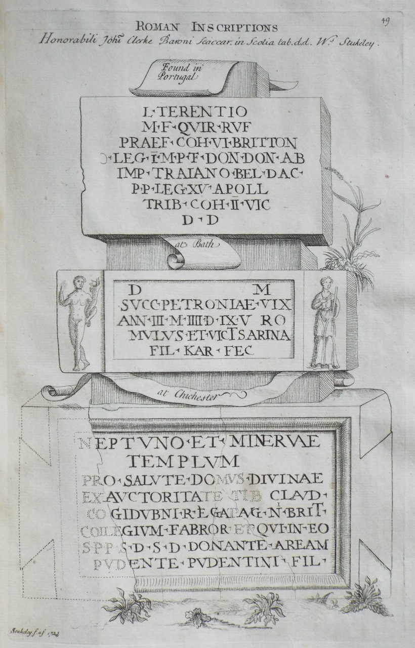 Print - Roman Inscriptions