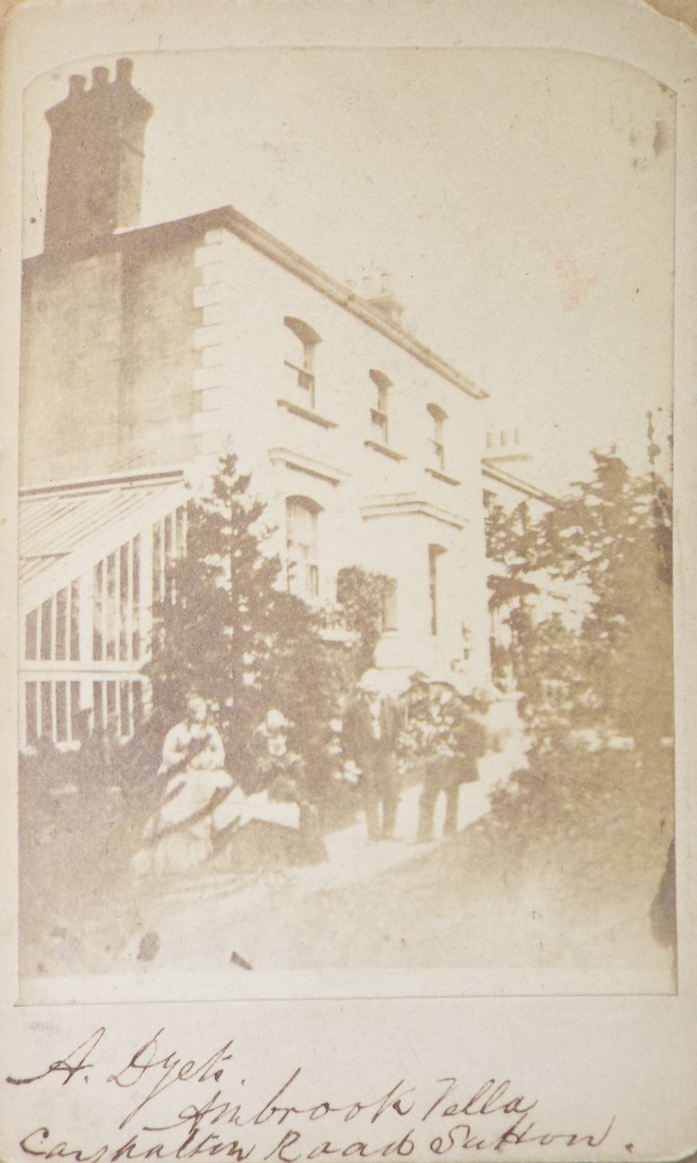 Photograph - Anbrook Villa, Carshalton Road, Sutton