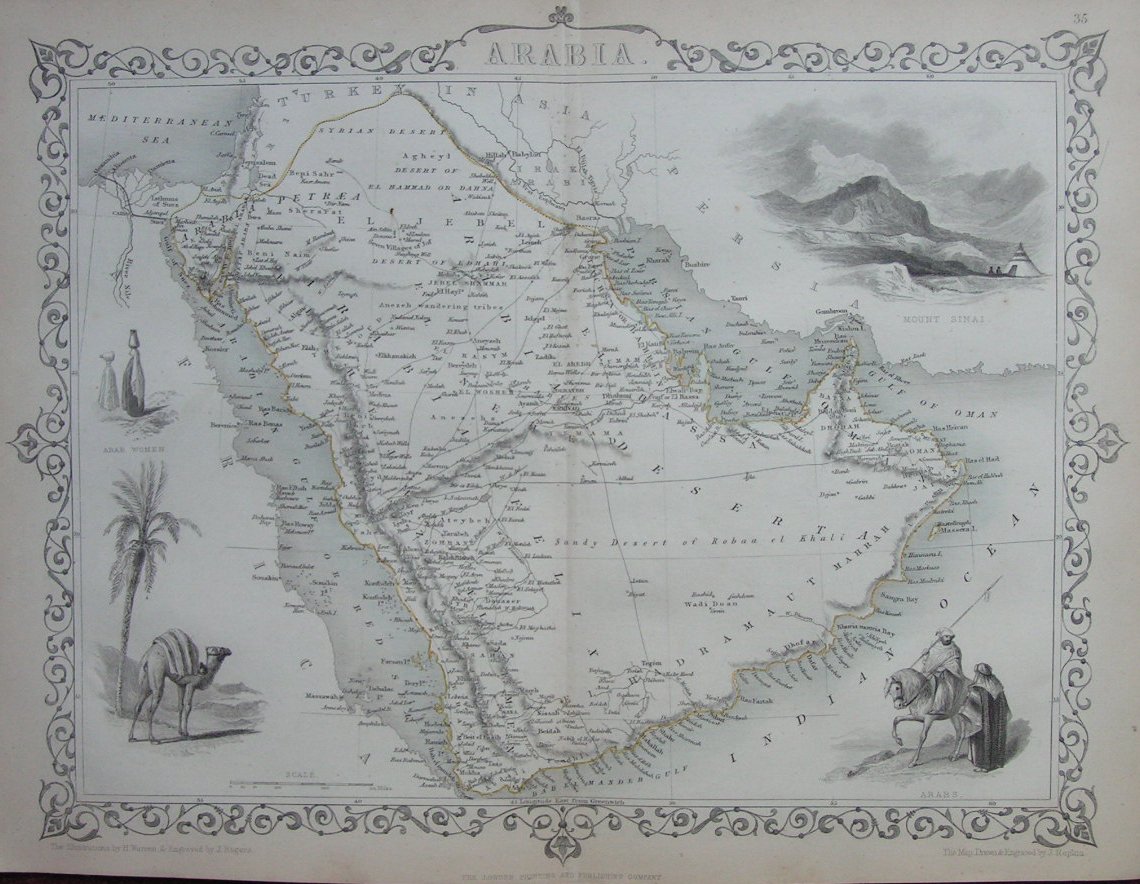 Map of Arabia