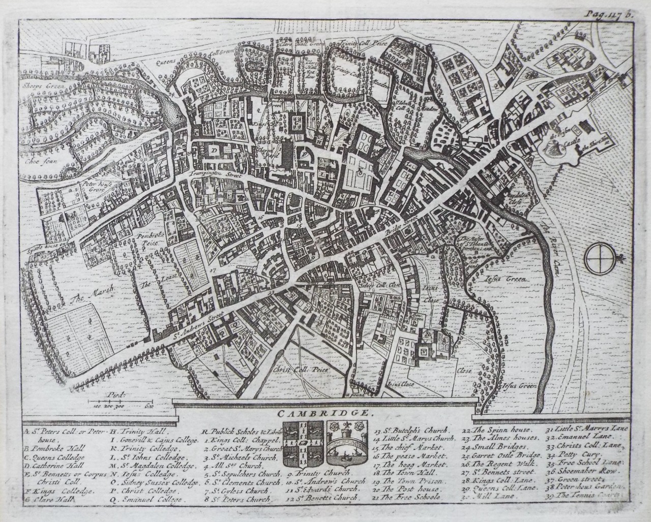 Map of Cambridge - Cambridge