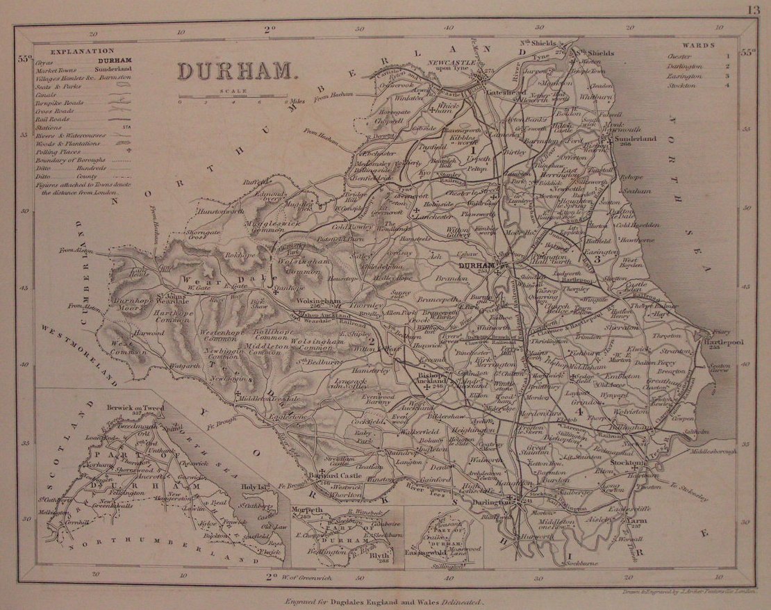 Map of Durham - Archer