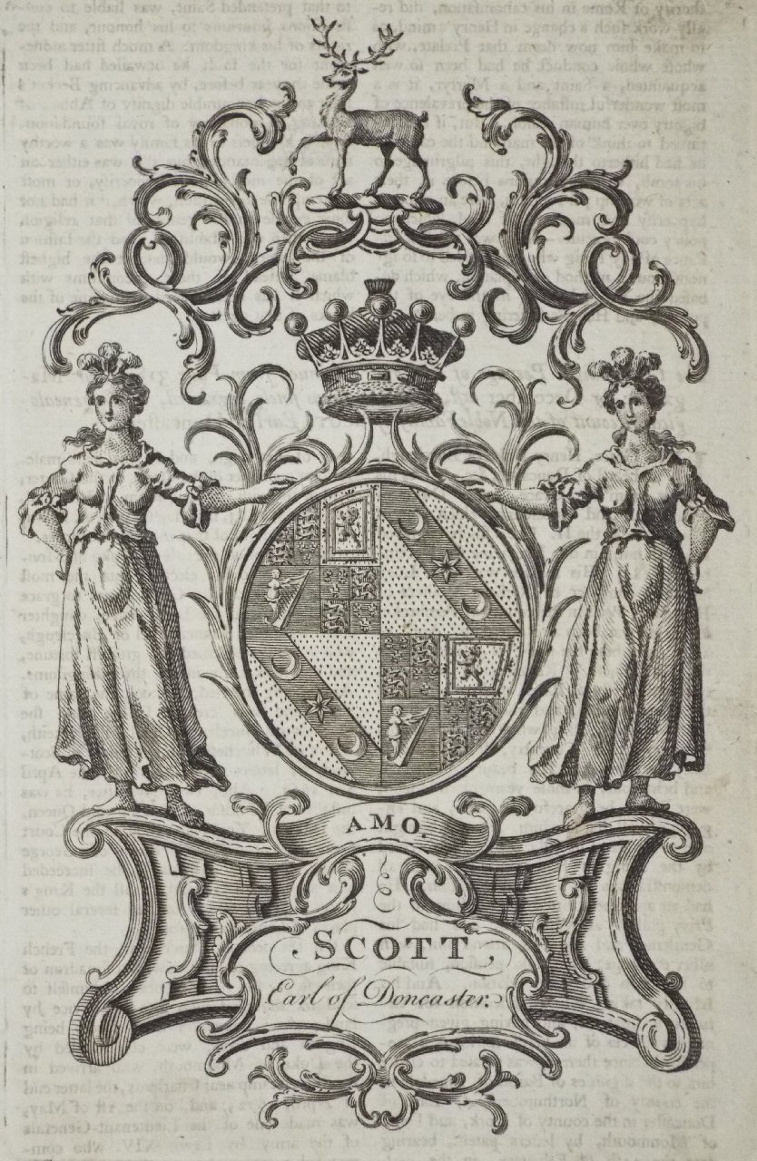 Print - Scott, Earl of Doncaster.