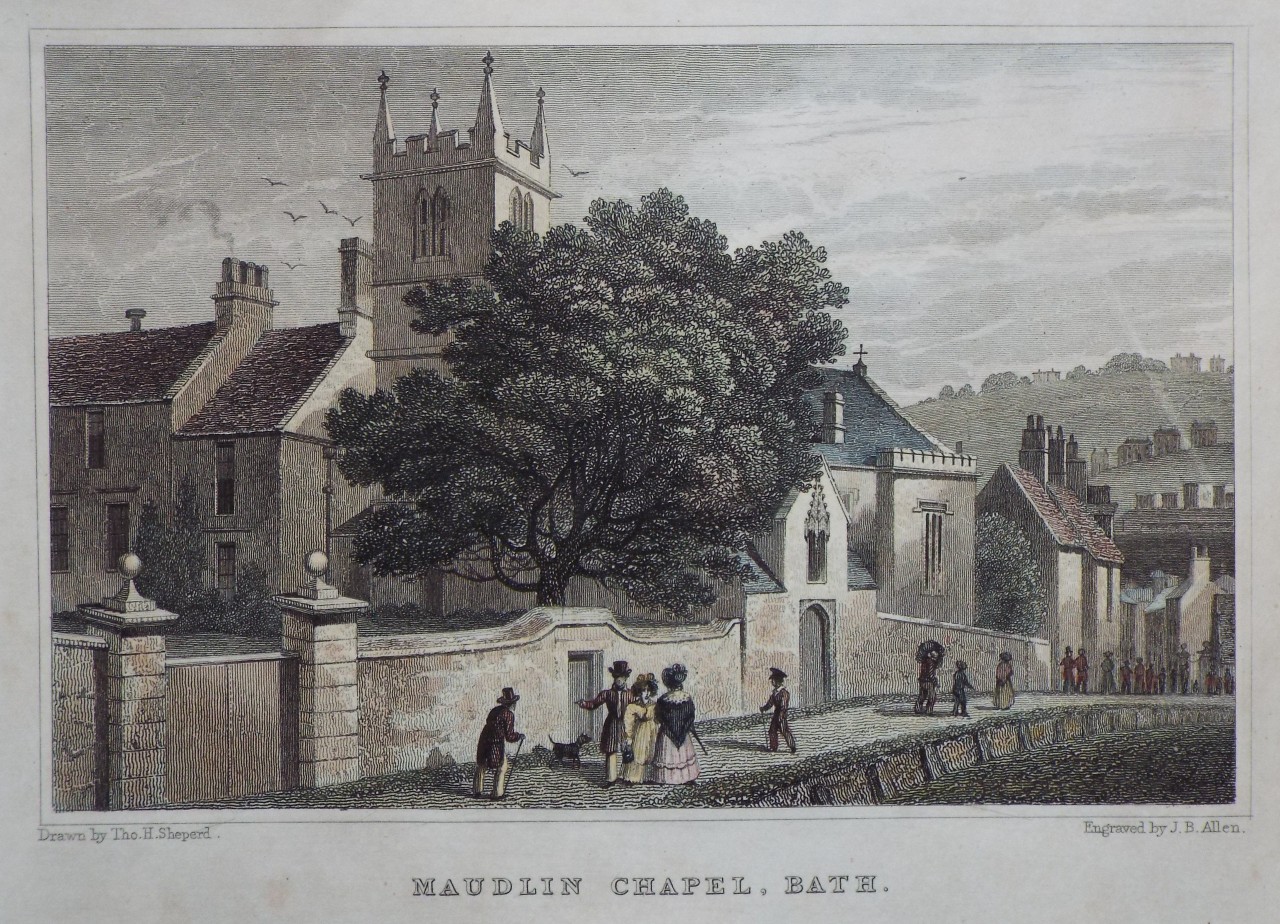 Print - Maudlin Chapel, Bath - Allen