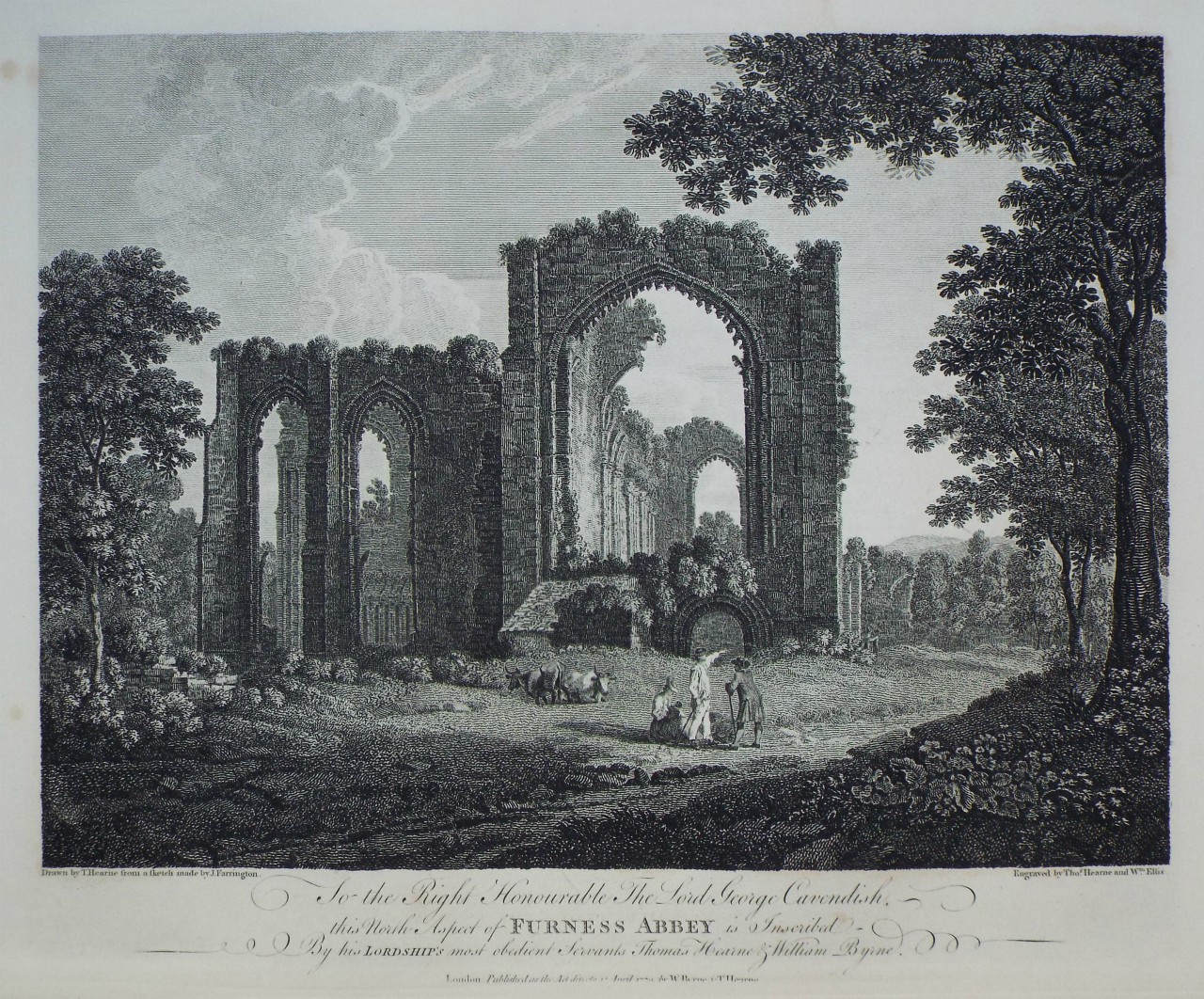 Print - Furness Abbey - Byrne