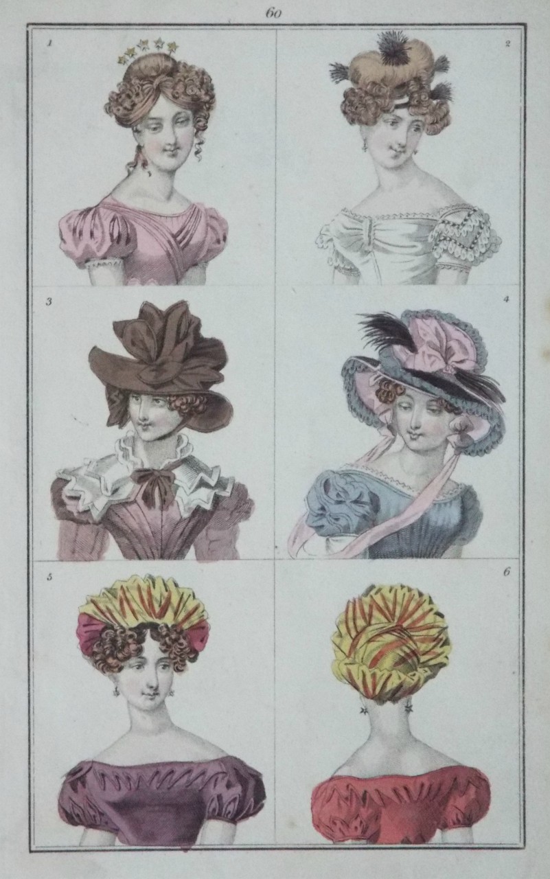 Print - 60 (6 Ladies' Hats)