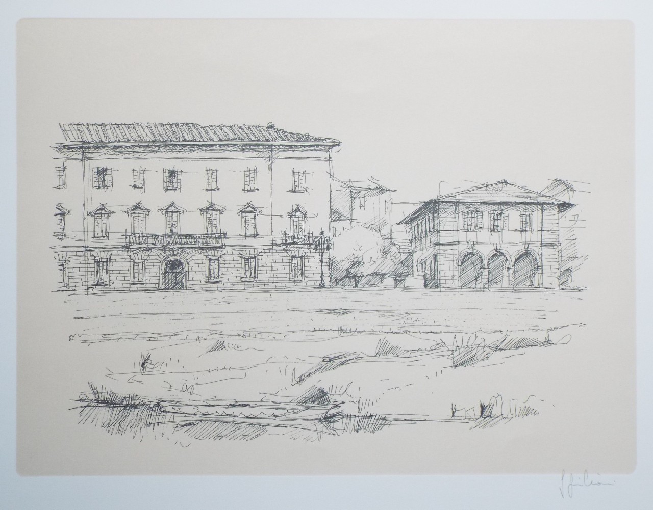 Photolithograph - Barriera del Dazio