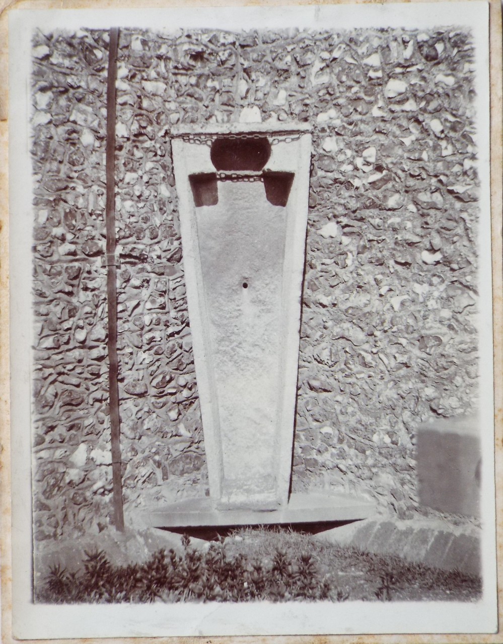 Photograph - St. John's Chych, Chester - Coffin in the wall