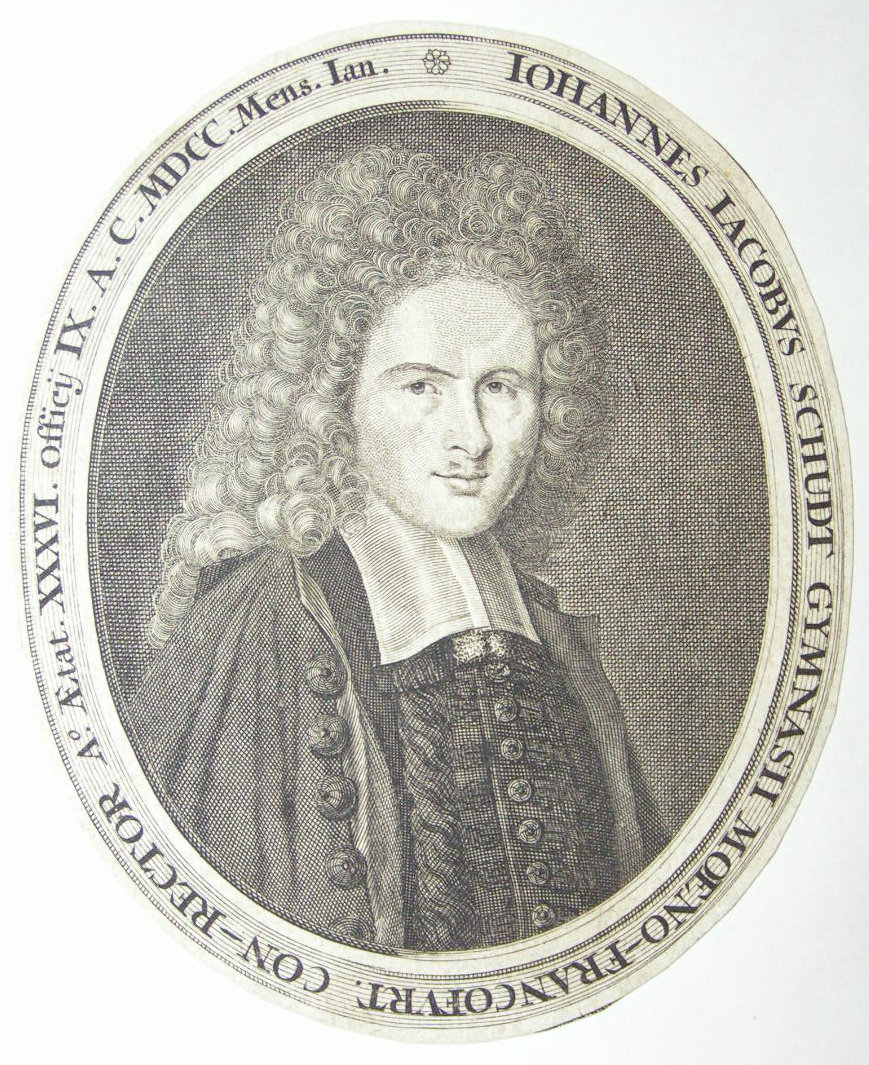 Print - Johannes Jacobus Schudt