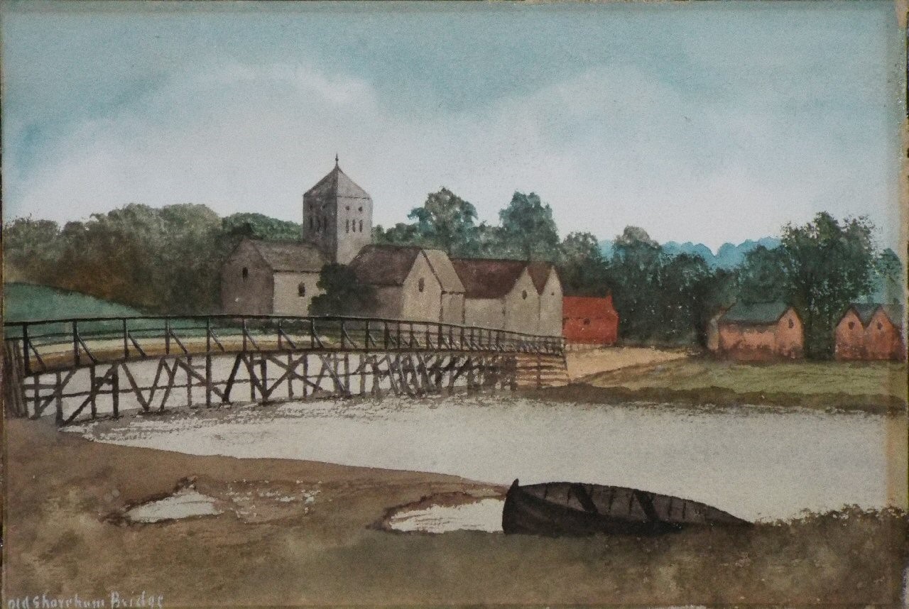 Watercolour - Old Shoreham Bridge