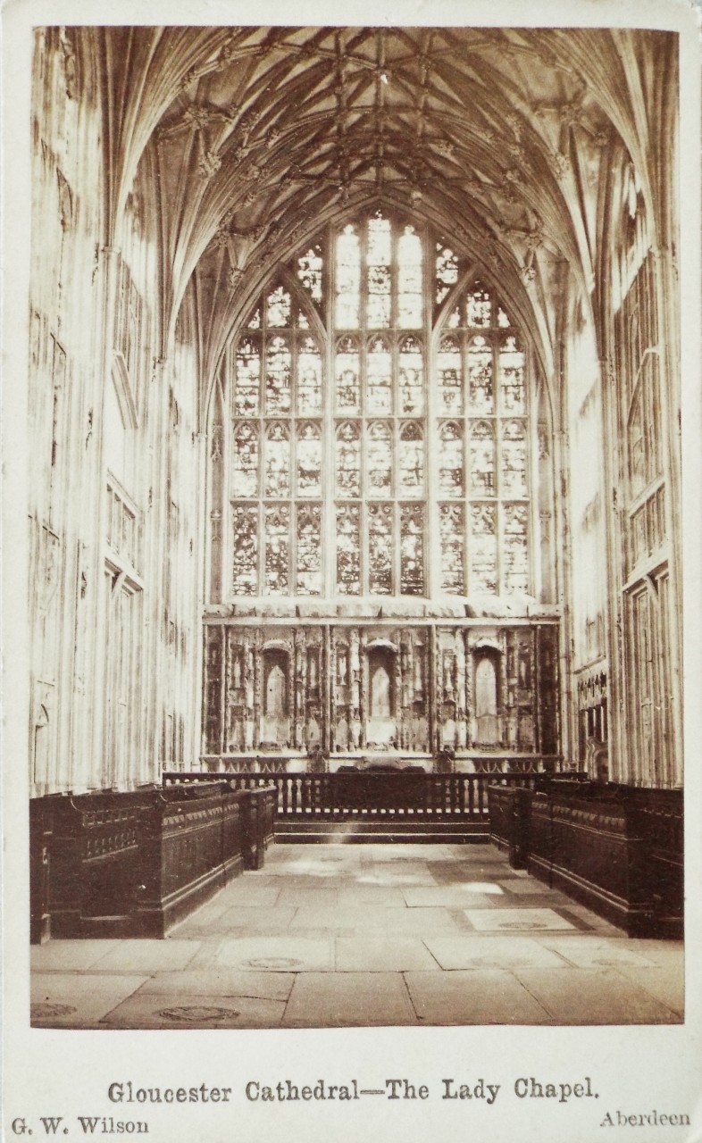 Photograph - Gloucester Cathedral - The Lady Chapel.