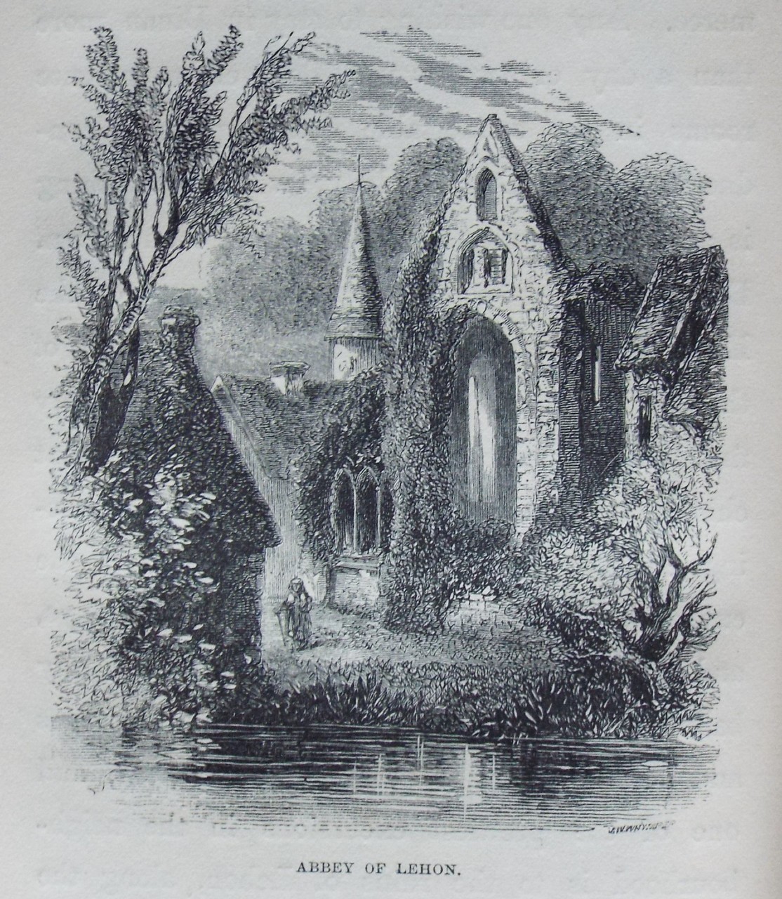Wood - Abbey of Lehon.