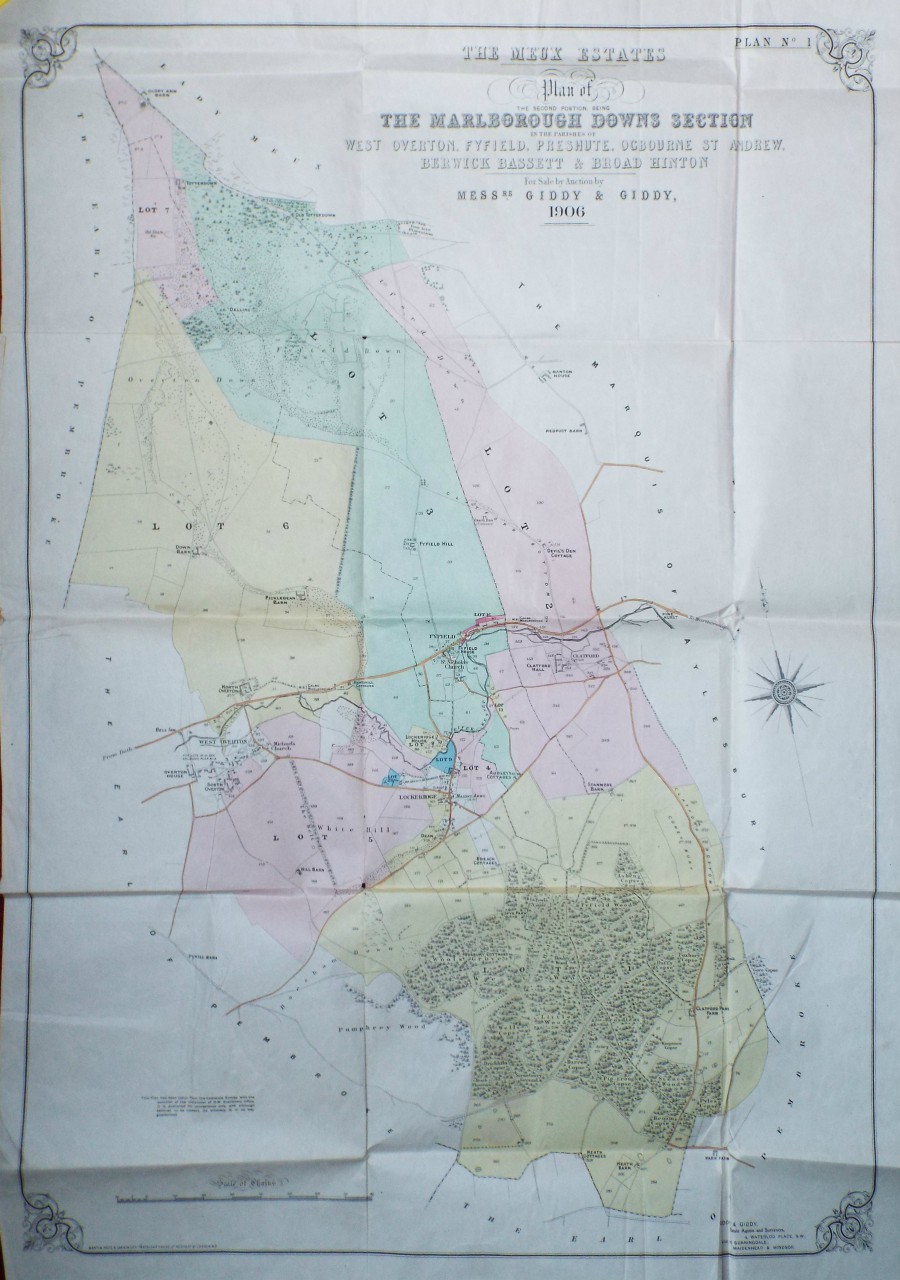 Map of Fyfield - Fyfield