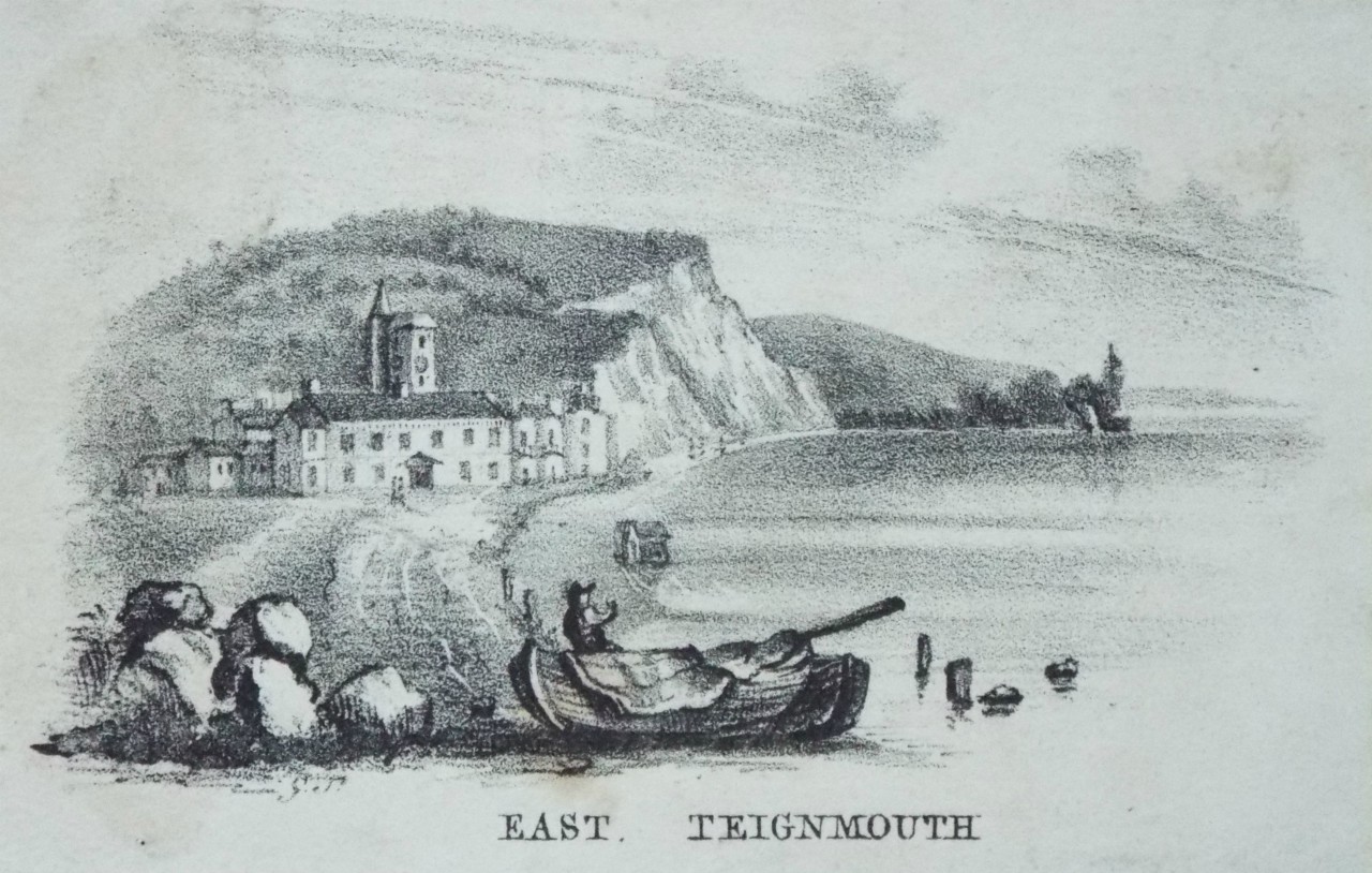 Lithograph - East Teignmouth