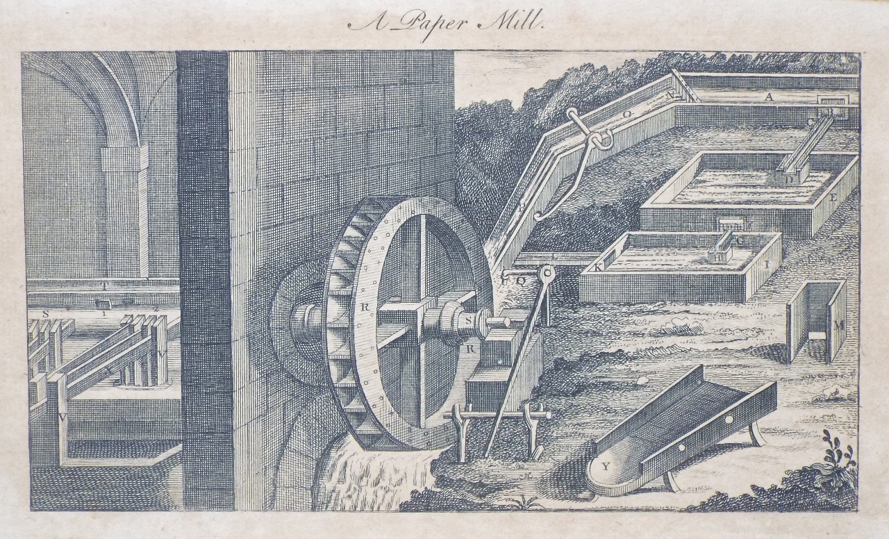 Print - A Paper Mill.