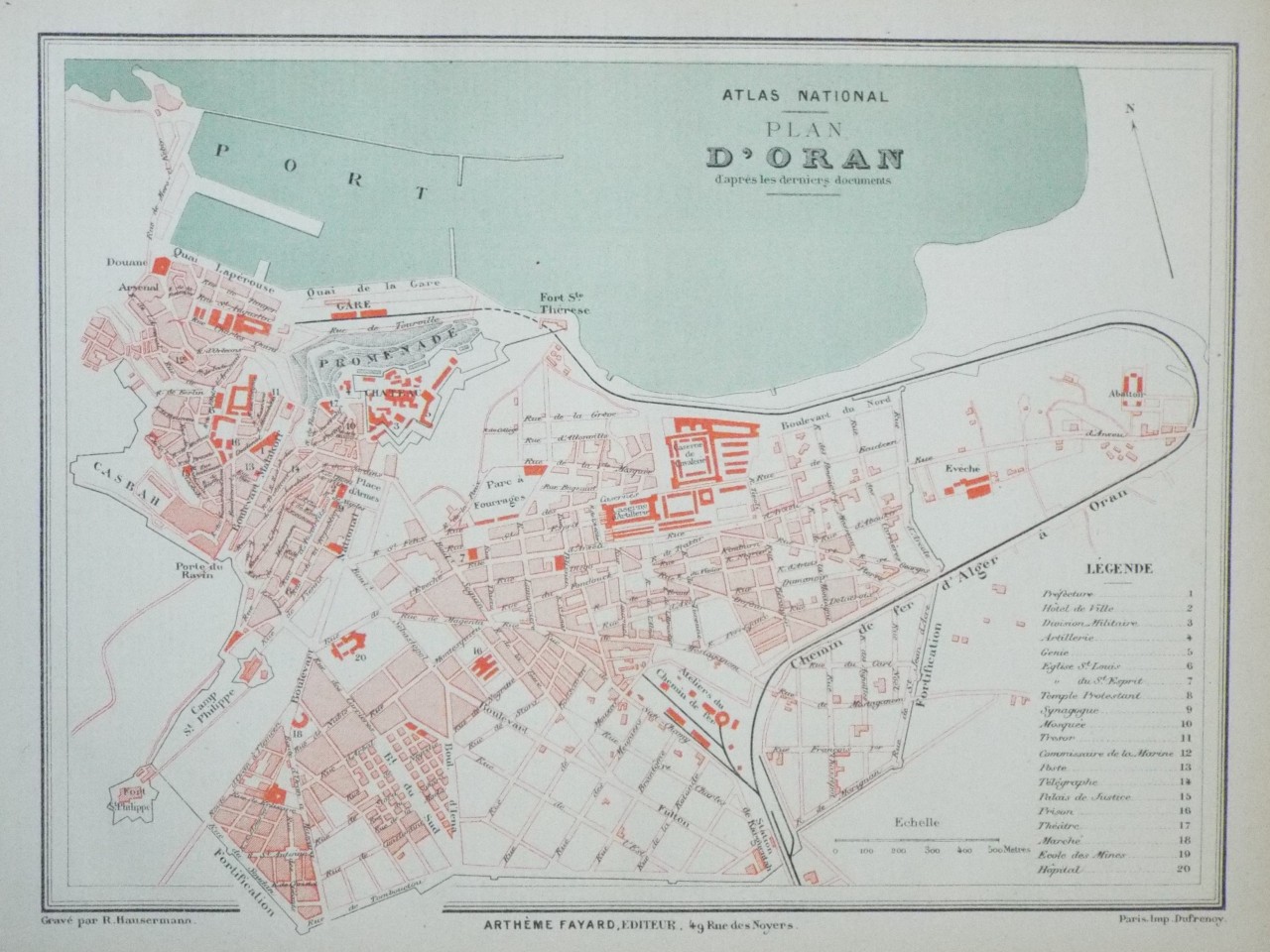 Map of Oran - Oran