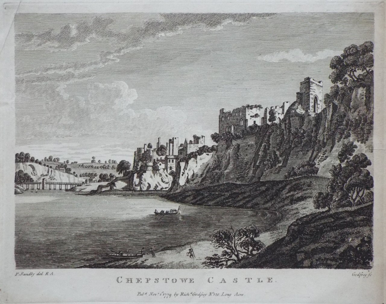 Print - Chepstowe Castle - 