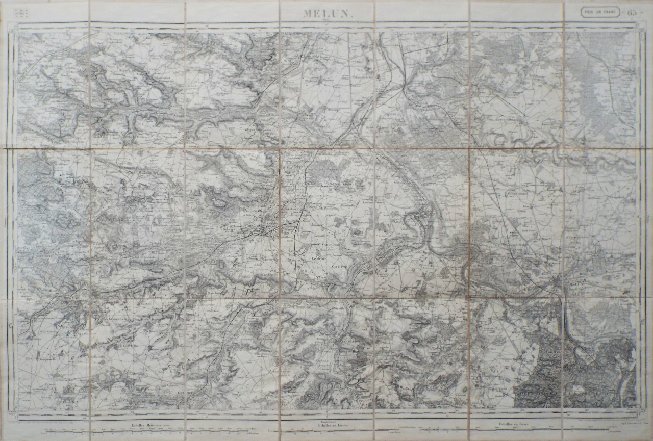 Map of Melun
