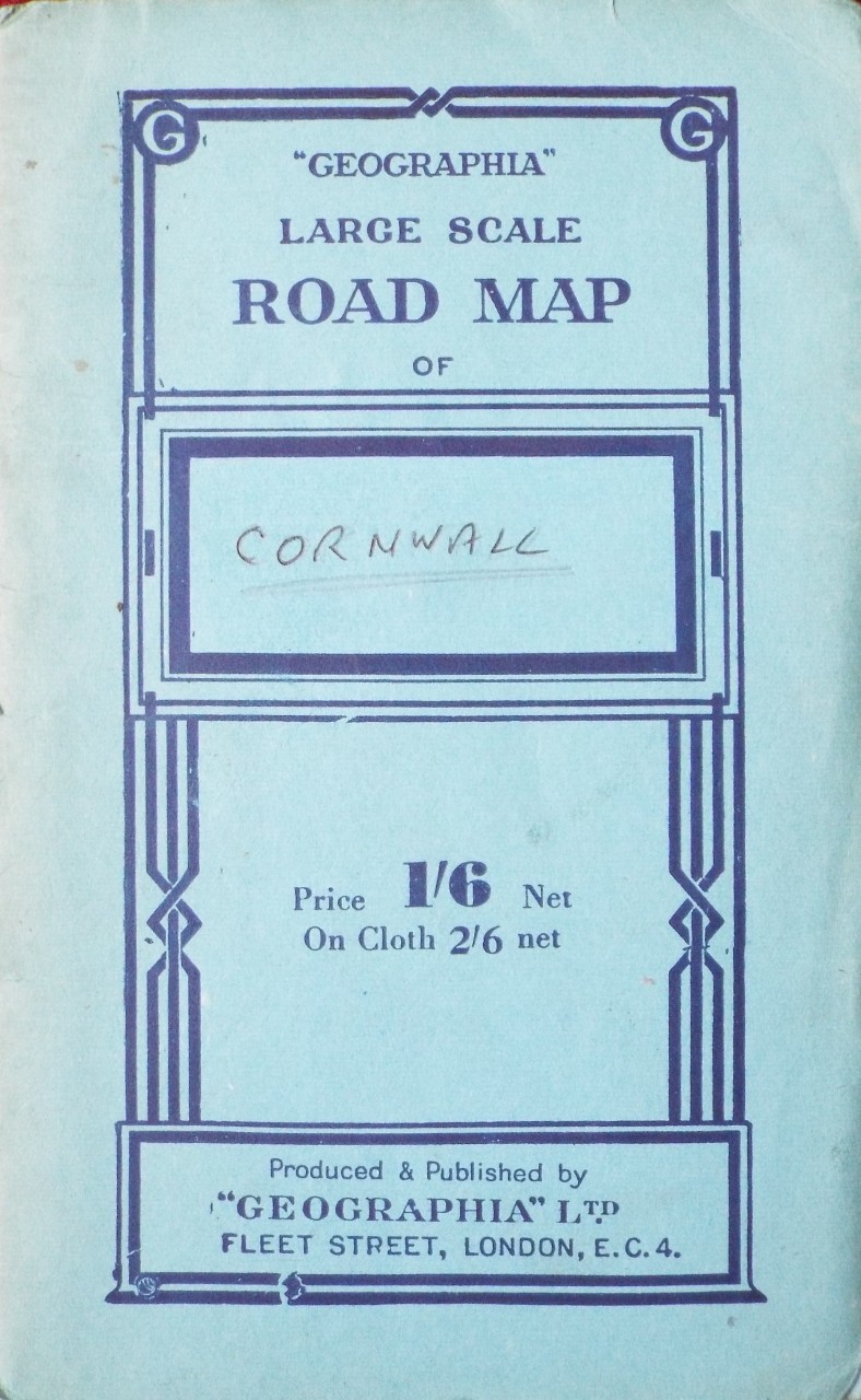 Map of Cornwall