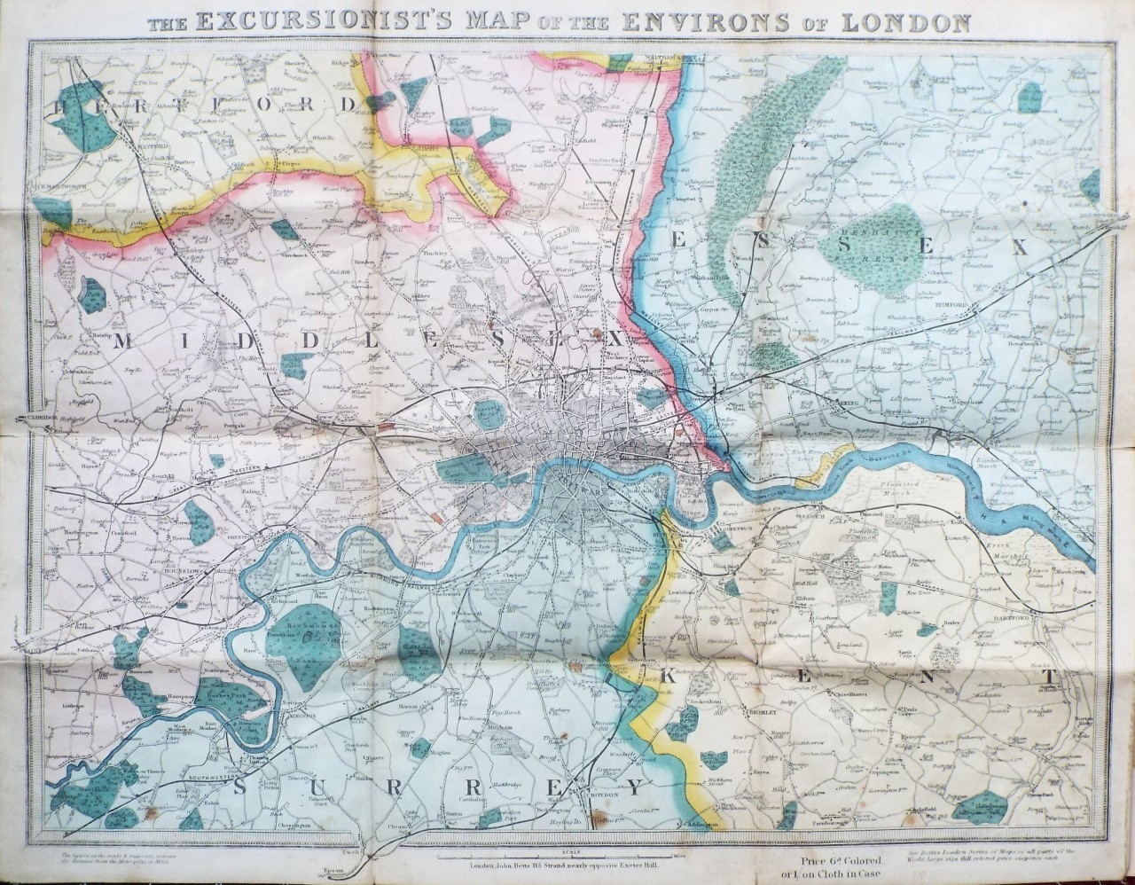 Map of London - London