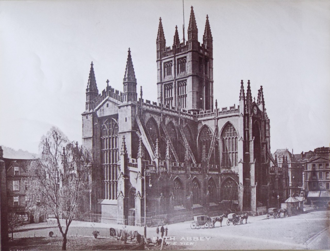 Photograph - Bath Abbey (N. E. View)