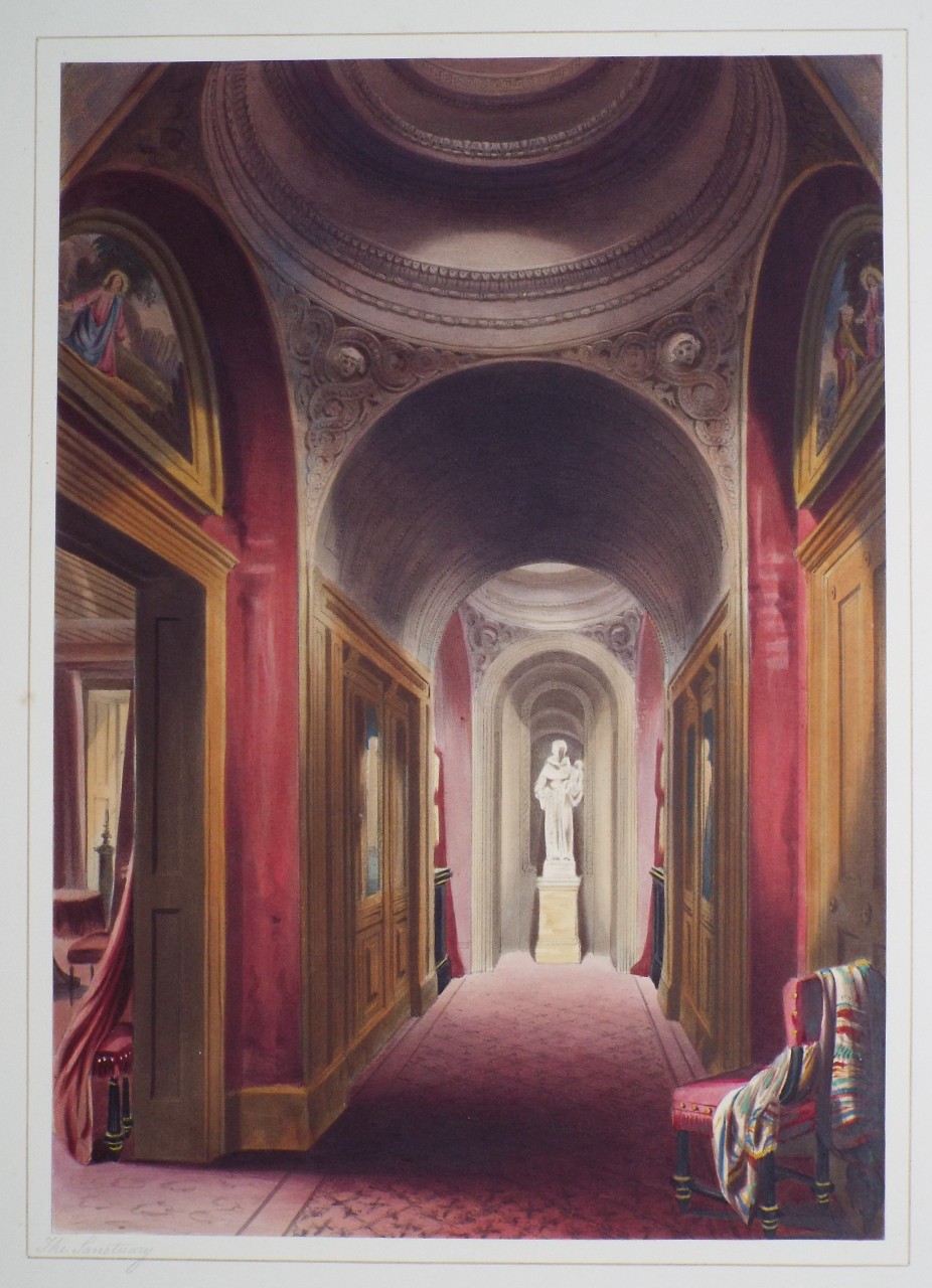 Chromo-lithograph - The Sanctuary. - Richardson