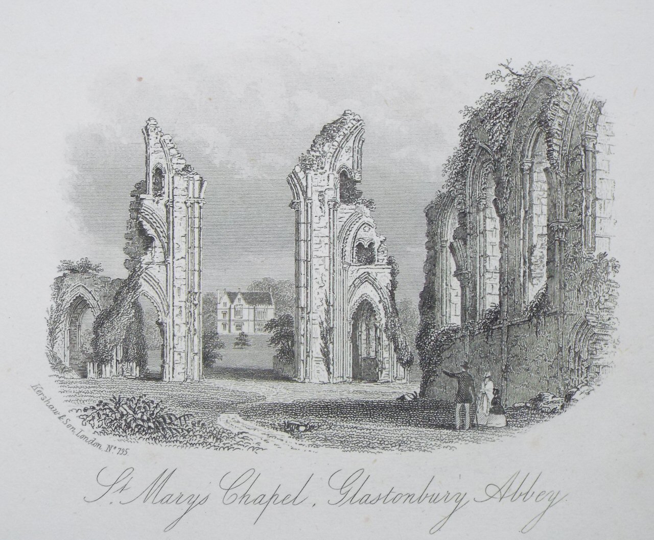 Steel Vignette - St. Mary's Chapel, Glastonbury Abbey - Kershaw