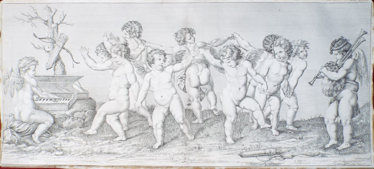 Etching - Dance of Cupids - Blanchard