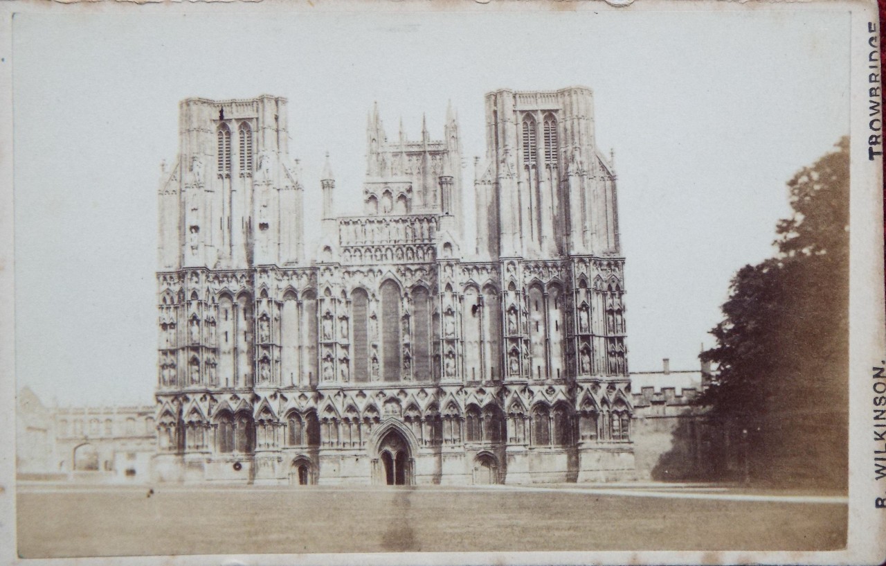 Photograph - Wells Cathedral West Front