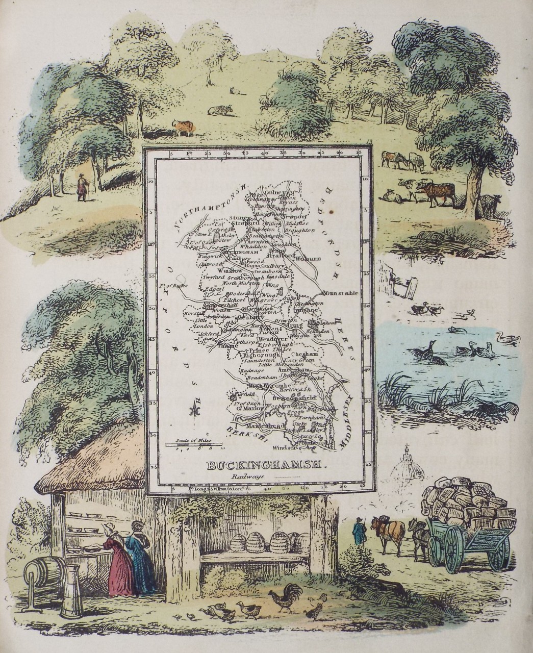 Map of Buckinghamshire