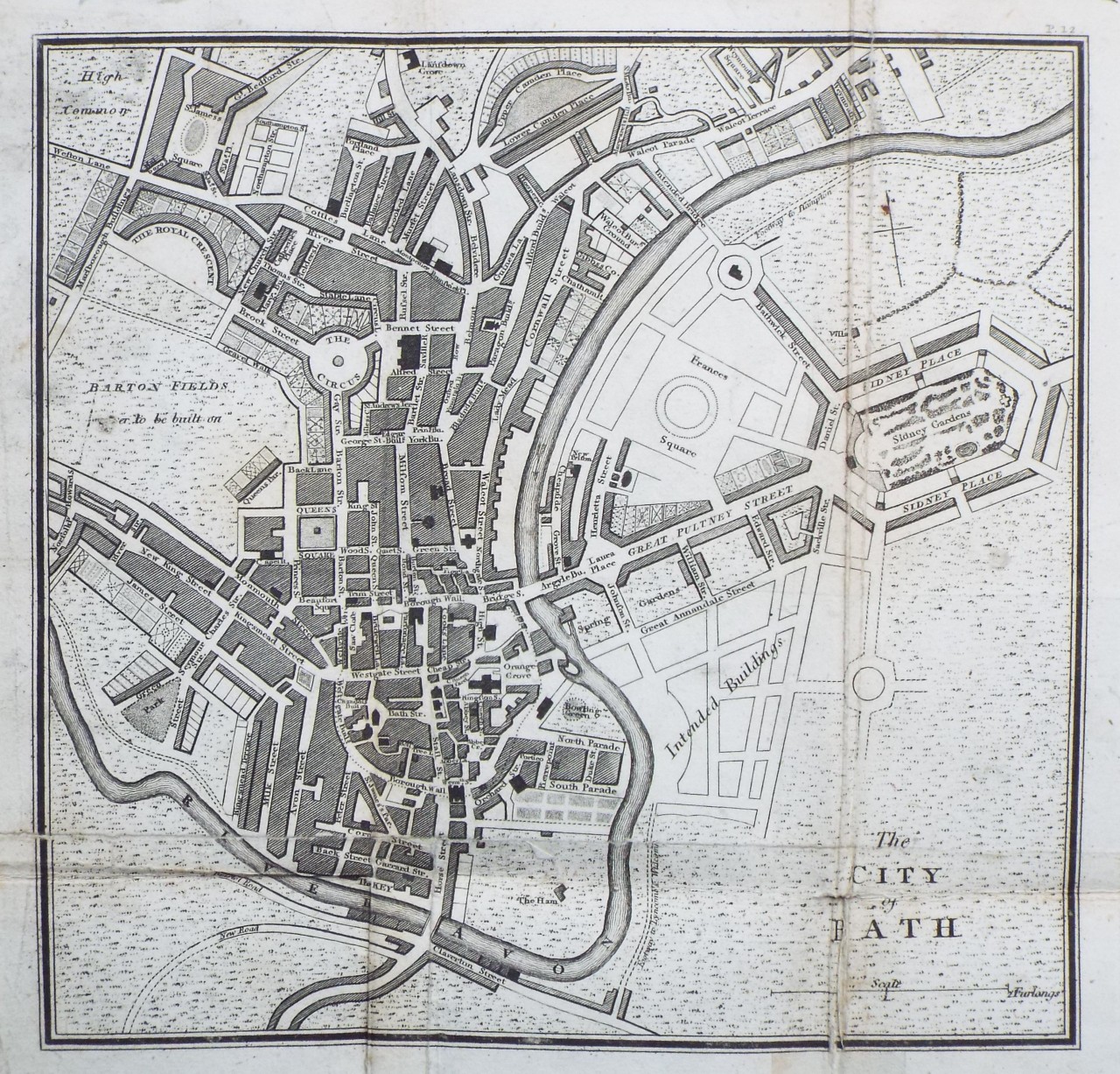 Map of Bath - Bath