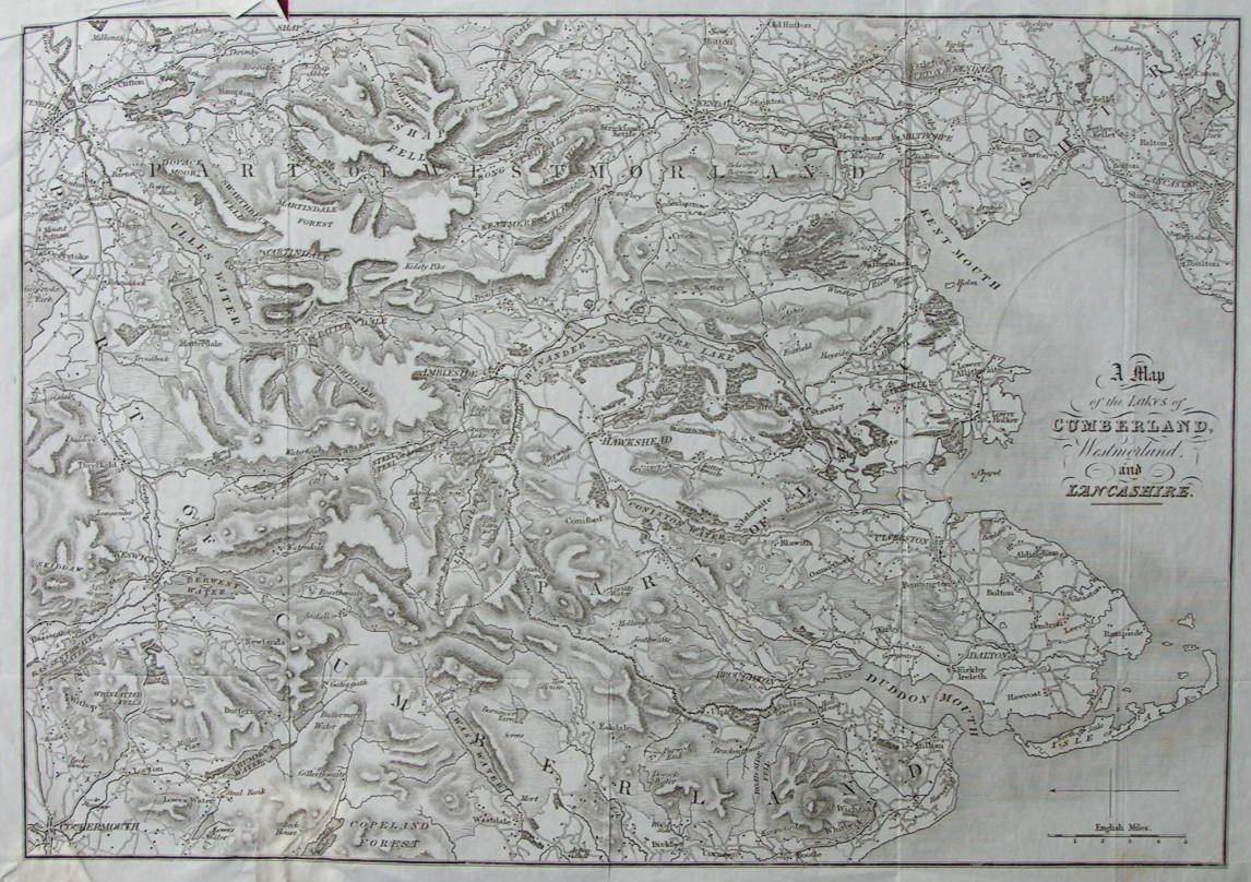 Map of Lake District