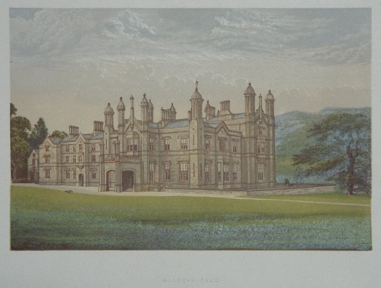 Chromo-lithograph - Glanusk Park