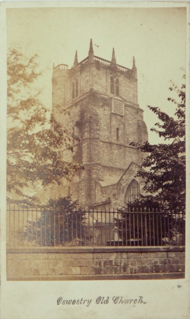 Photograph - Oswestry Old Church.