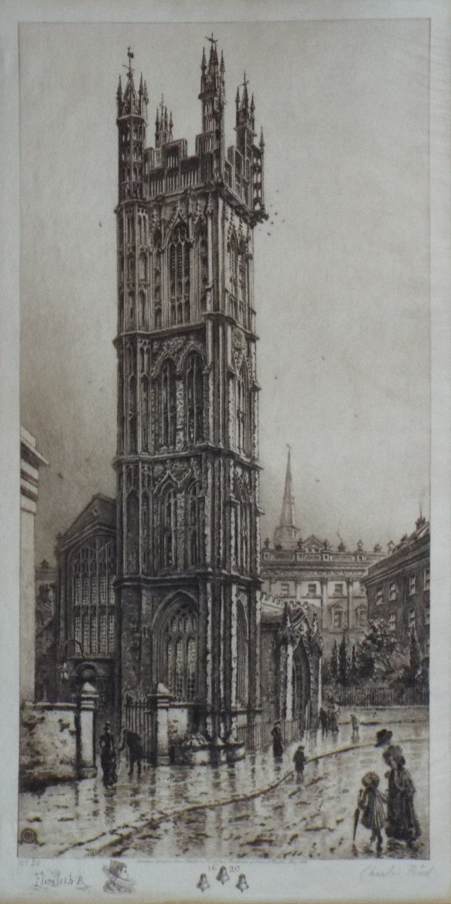 Etching - St. Stephen's Church, Bristol