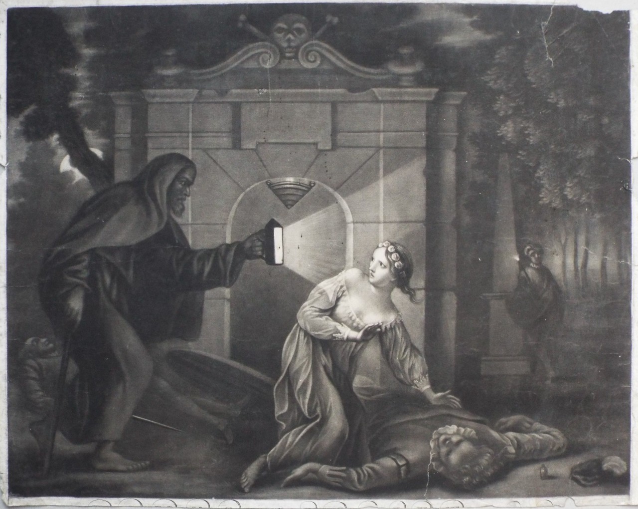 Mezzotint - Romeo and Juliet, Act V. Scene IV. - Houston