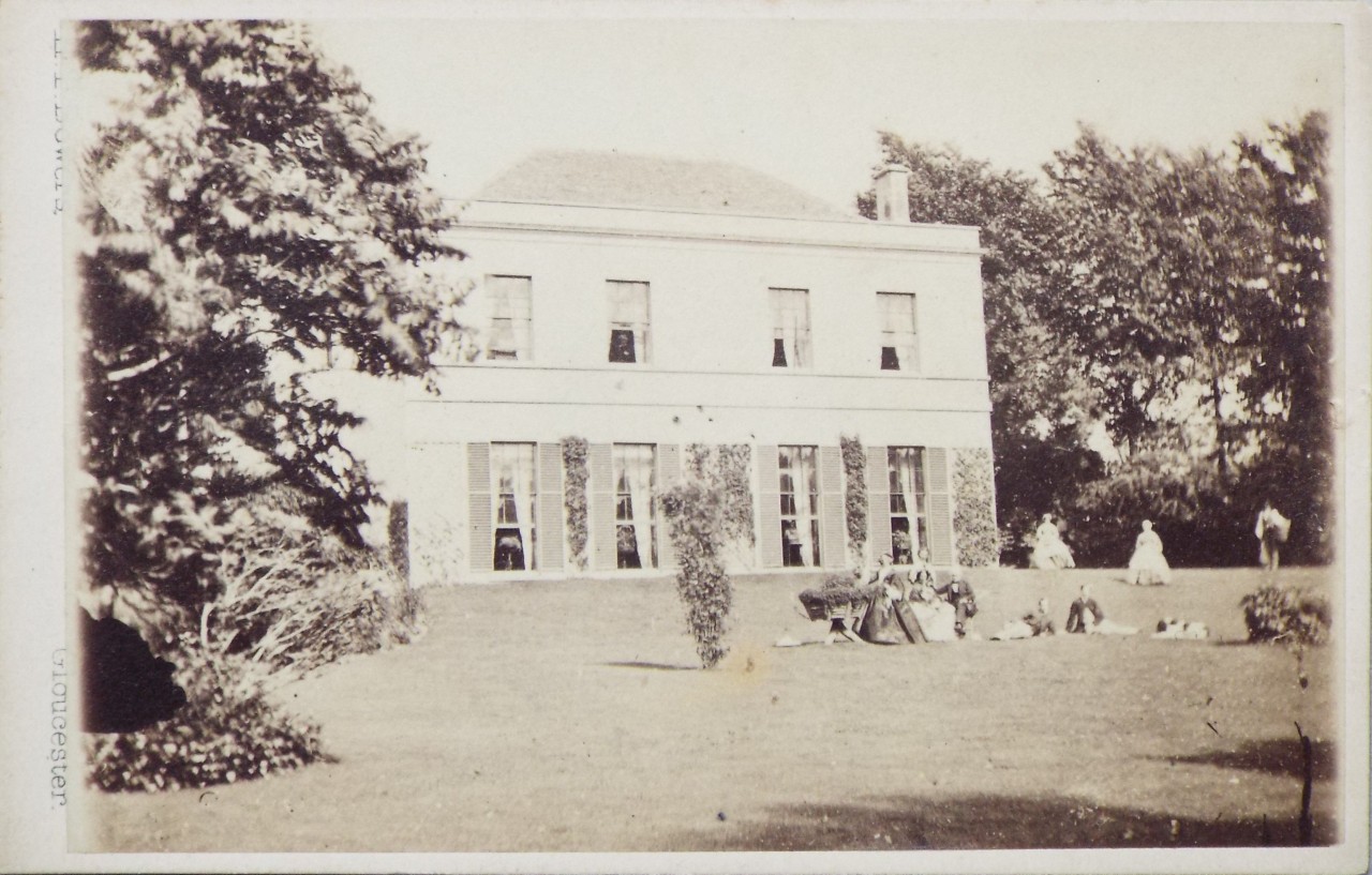 Photograph - Unidentified house near Gloucester or Stroud